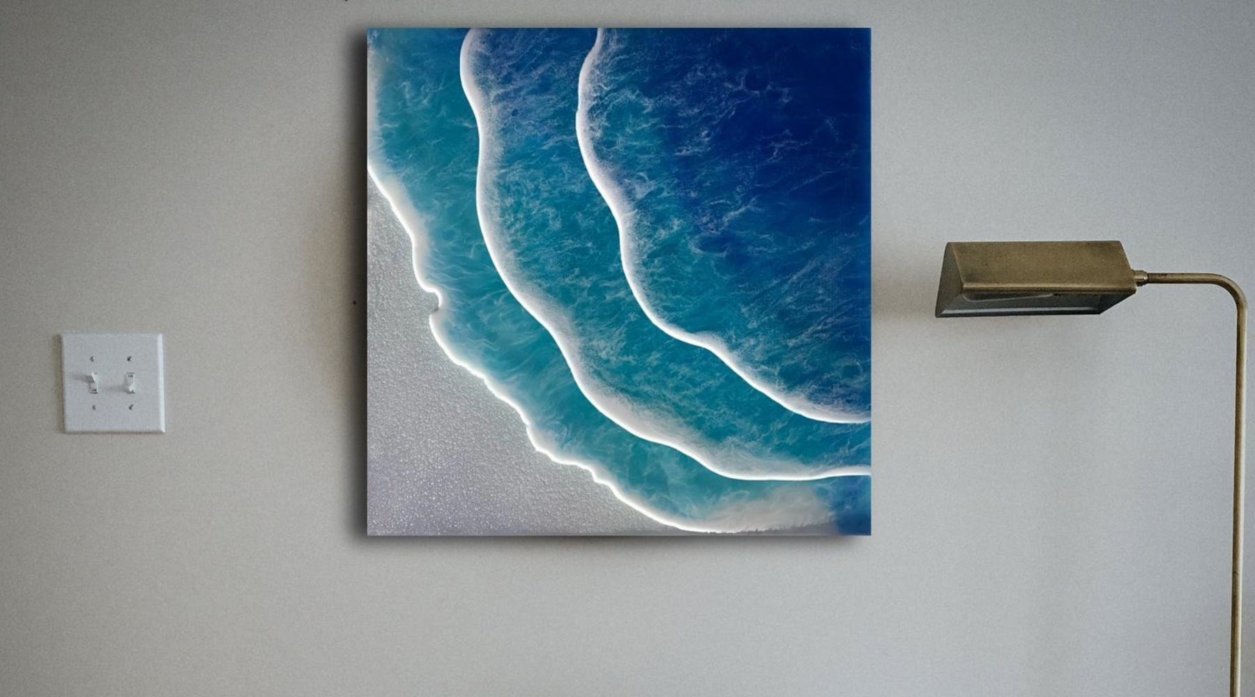Epoxy Resin Sculptures Wall Art