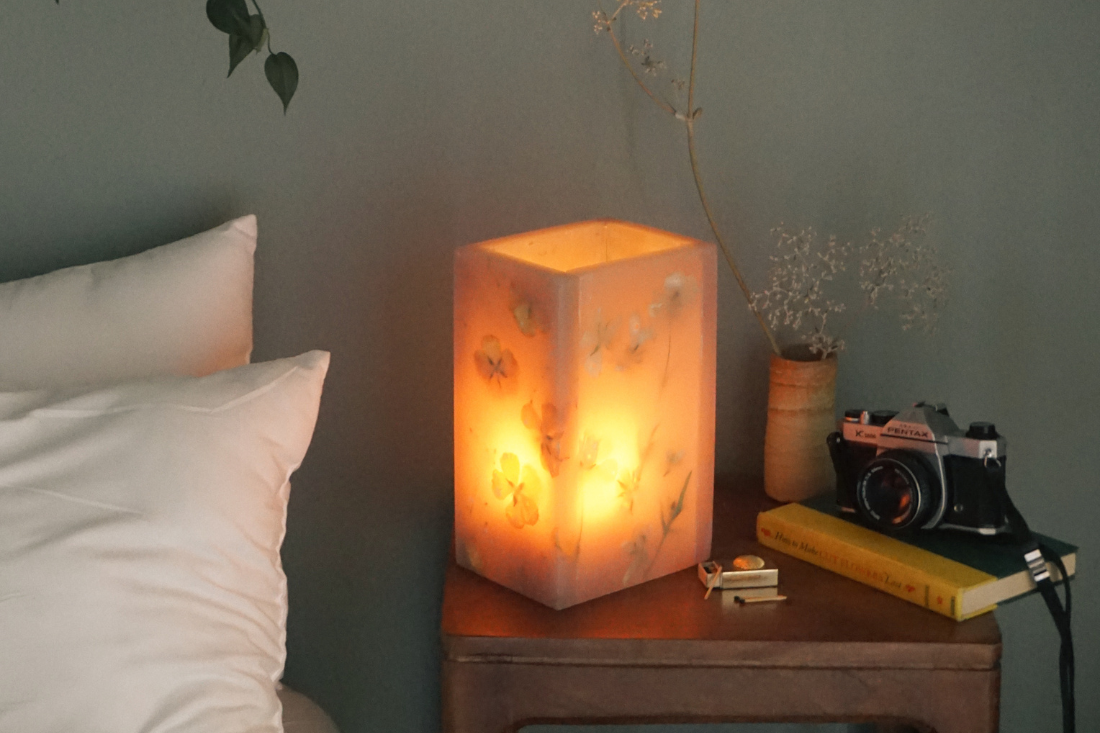 DIY Resin Lamp for Fall: Cozy Light, Handmade Magic