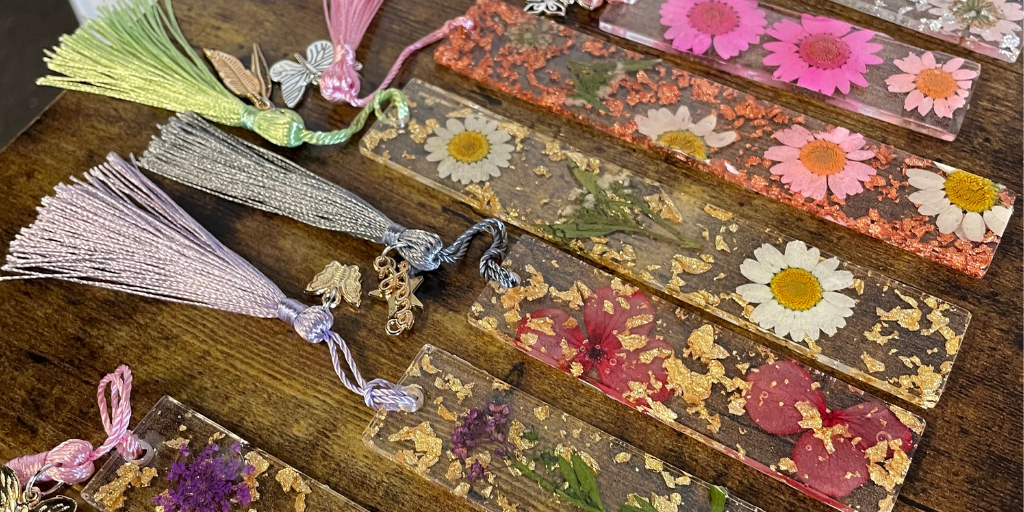 Epoxy Resin Bookmarks, Bookends, and More!