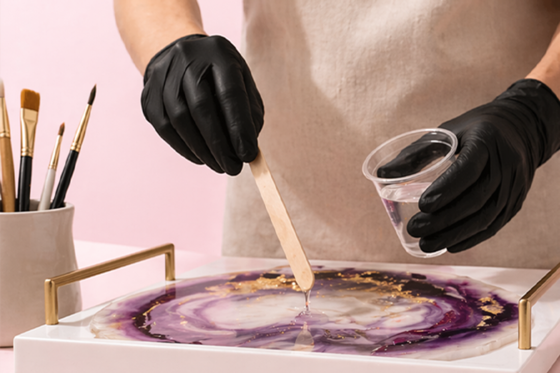 color theory resin art