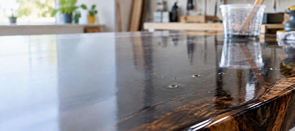 fish eyes in epoxy