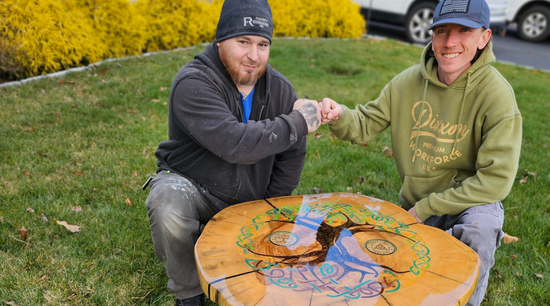 Creating A St. Paddy's Themed Epoxy Table - Promise Epoxy