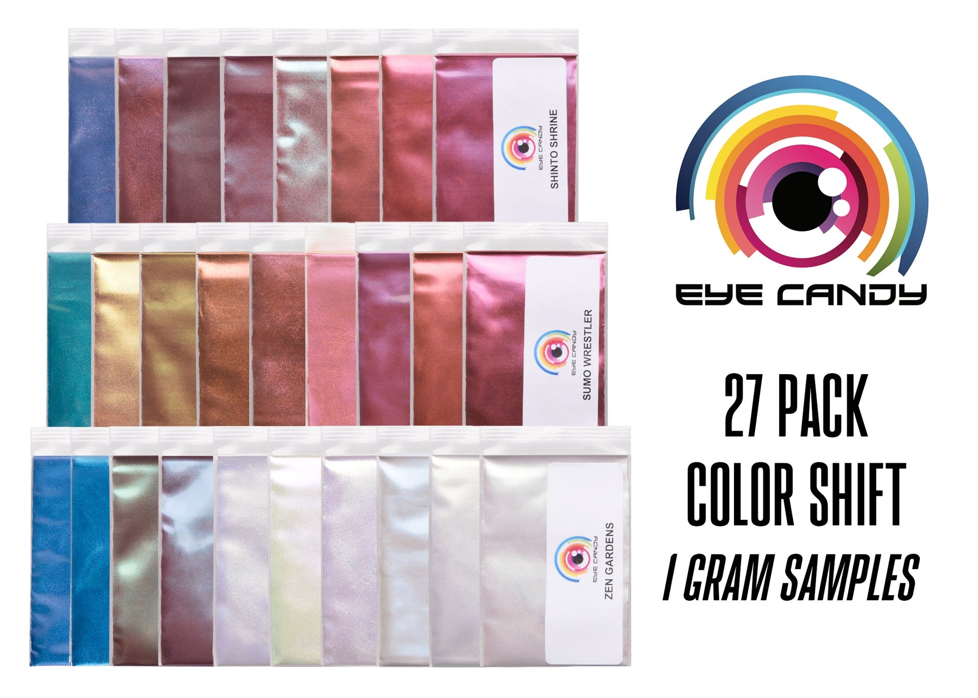 27 Colorshift Pigment Powder Variety Pack