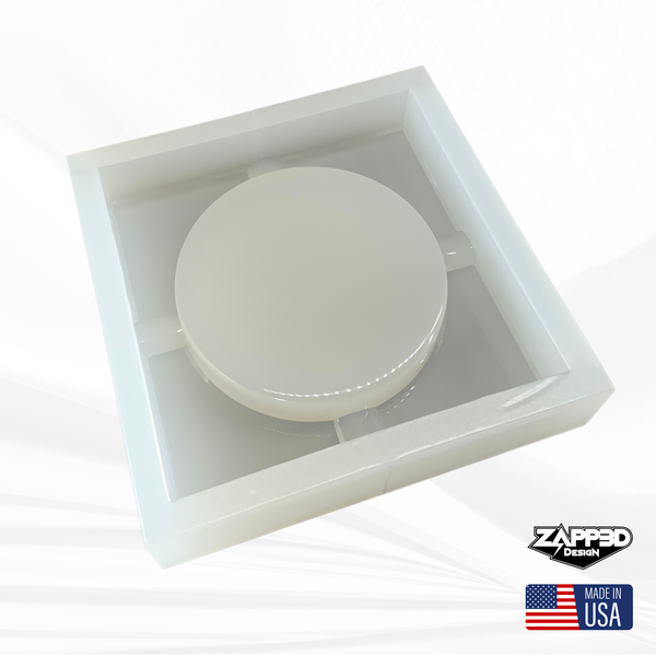 Cigar Ashtray Mold | 7” x 7” x 1.5” | - Promise Epoxy