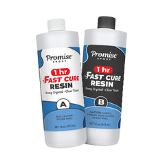 Promise Epoxy 1-Hour Fast Cure resin kit bottles
