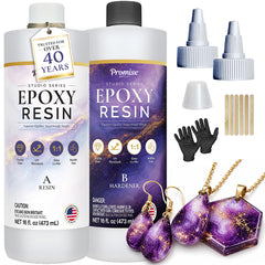 Promise Epoxy Studio Series resin kit bottles