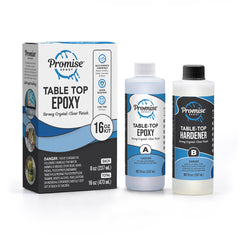 Promise Epoxy Table Top resin kit bottles